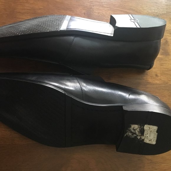 Mens Gordon Rush Black Leather dress shoes Size 12 - Picture 2 of 4